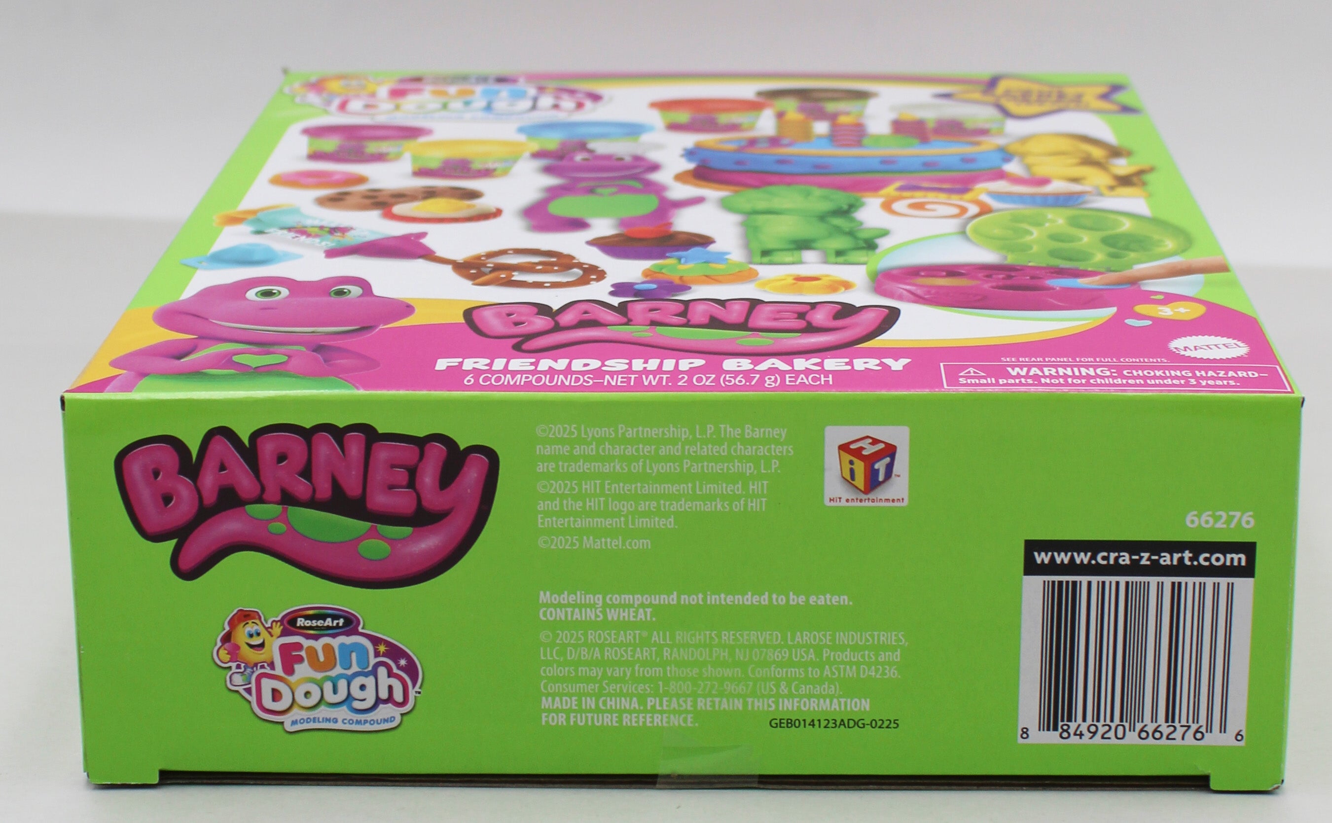 Cra-Z-Art Barney Softee Dough Friendship Bakery Play Set