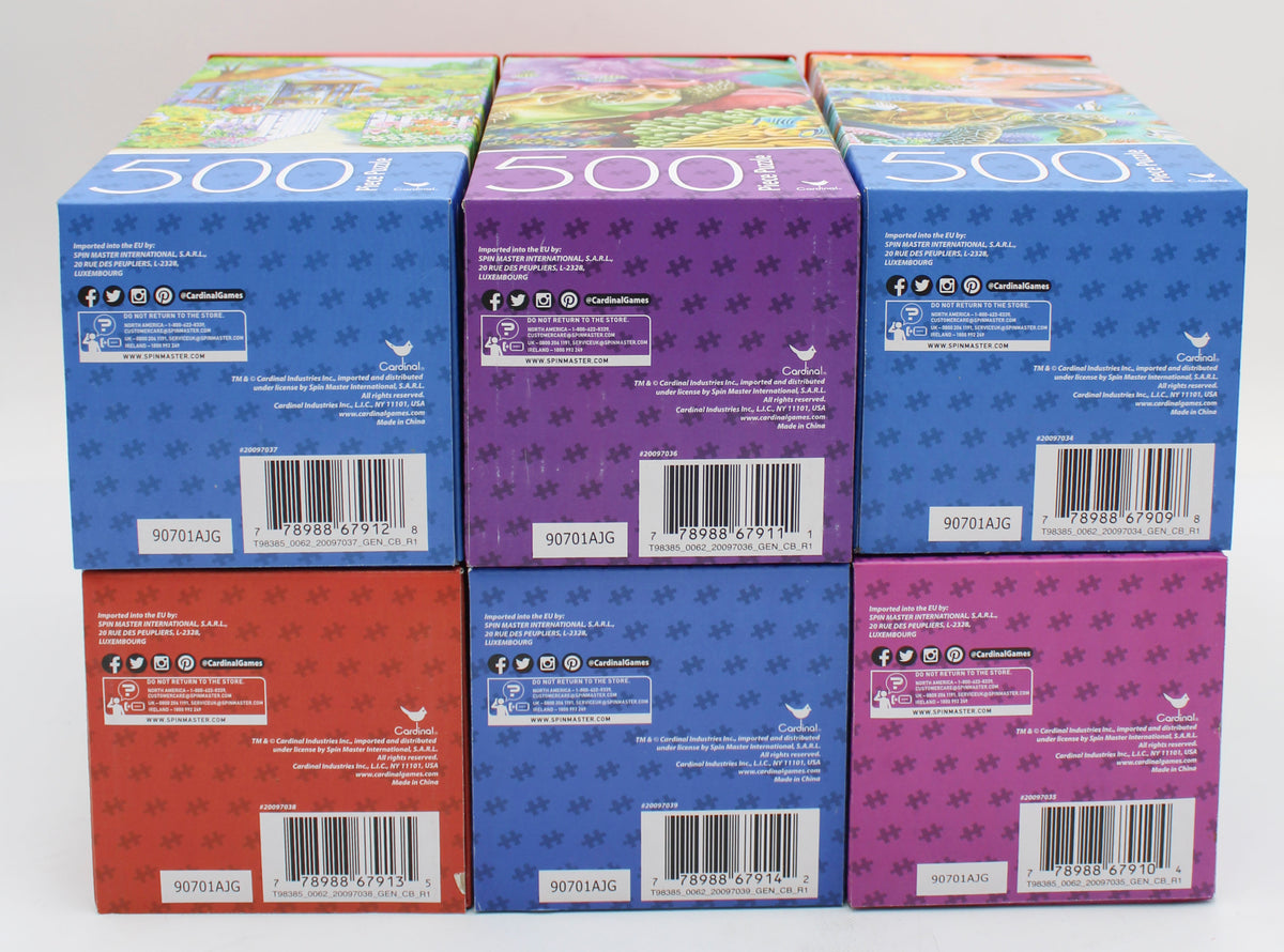 PUZZLE 500PC. ASSORTED