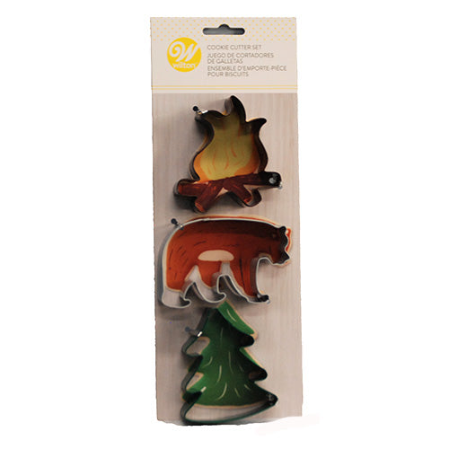 WILTON COOKIE CUTTER SET ADVENTURER 3CT