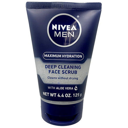 NIVEA Men Face Scrub Aloe/Niacinamide 4.4oz