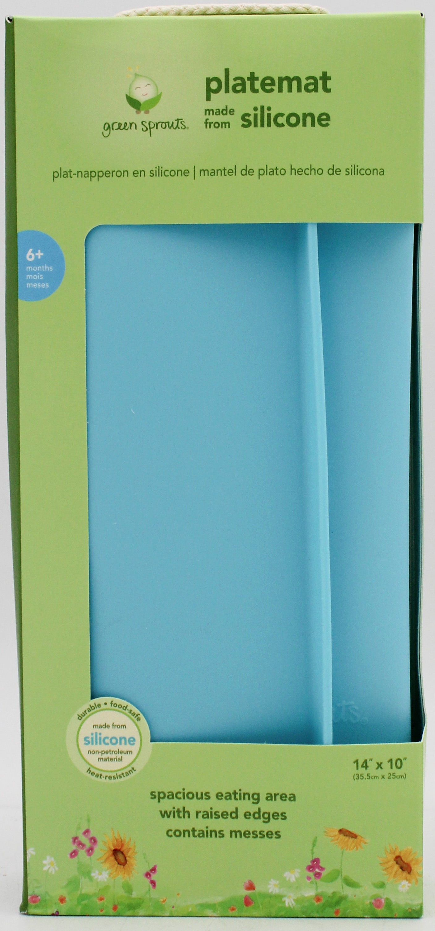 O2COOL FINGER FOOD PLACEMAT - AQUA -6MO+ NI