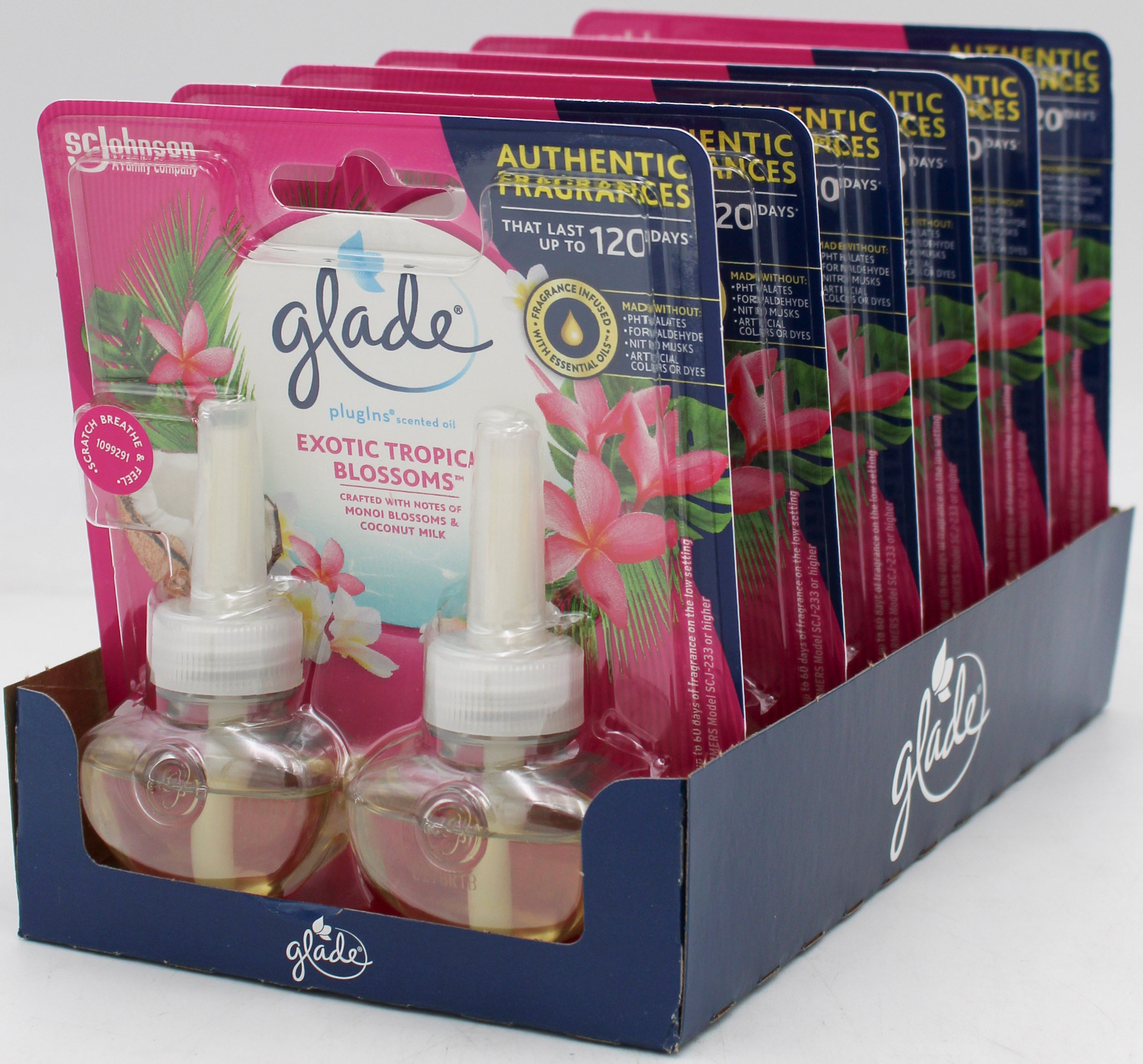 GLADE PLUGINS SCENTED OIL TROPICAL BLOSSOMS 2ct 0.67floz US