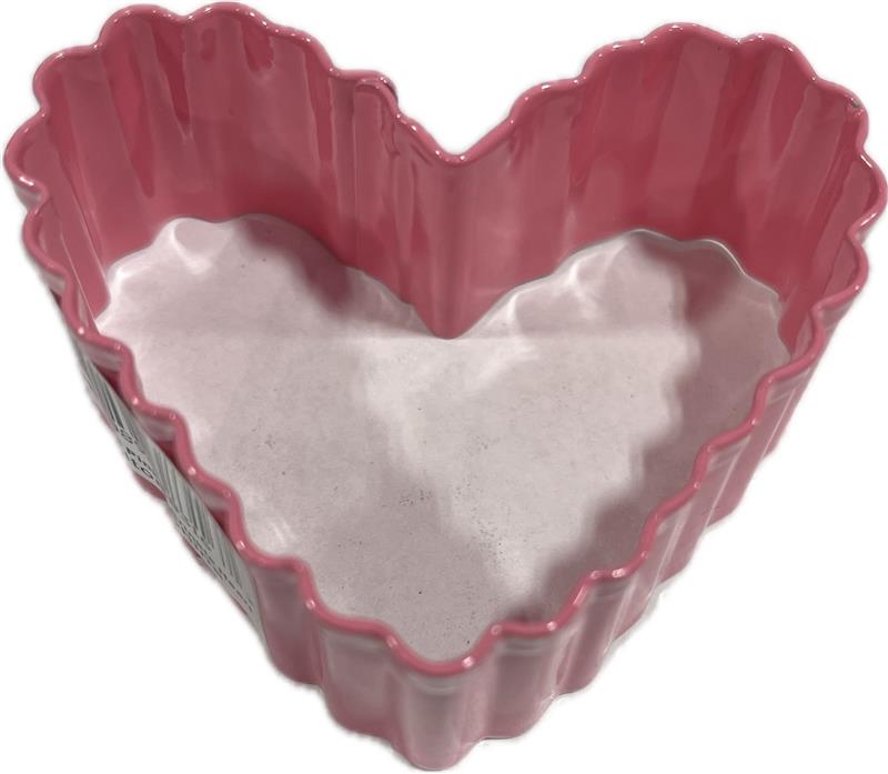 SP WILT COOKIE CUTTER PINK CRINKLE HEART