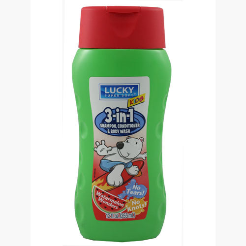 WONDR Kids 3-in-1 Wash Watermelon 12oz Wholesale
