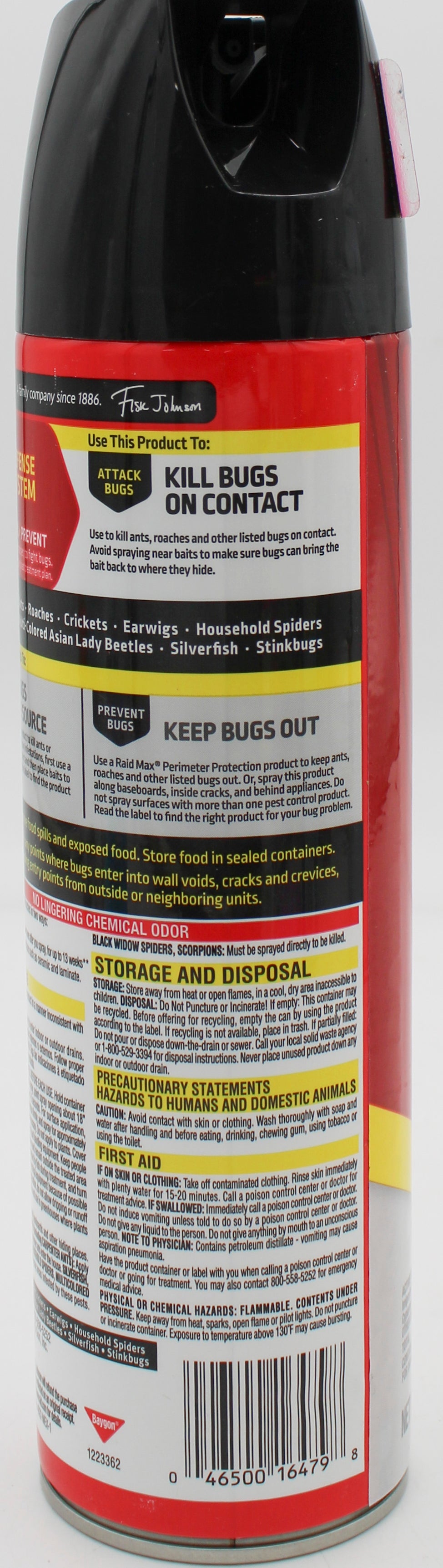 SP RAID ANT/ROACH 17.5oz-LEMON SCENT WITH COUPON