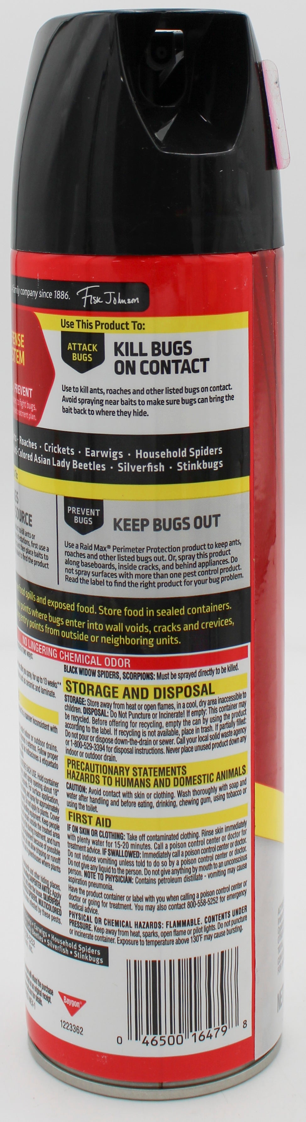 SP RAID ANT/ROACH 17.5oz-LEMON SCENT WITH COUPON