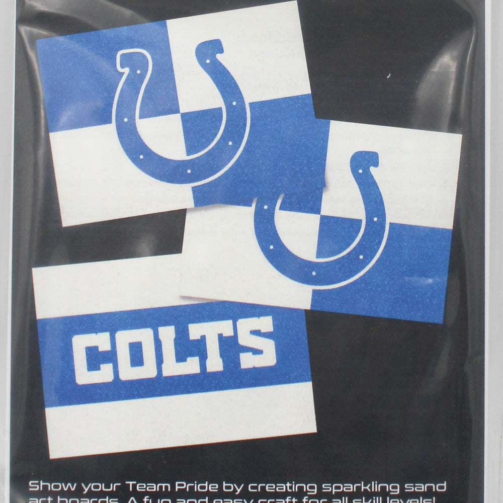 NFL INDIANAPOLIS COLTS SAND ART CRAFT KIT