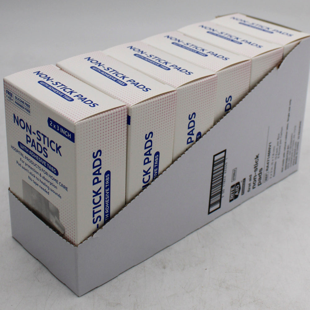 RITE AID 10ct NON-STICK PAD WITH ADHESIVE 2"X3"