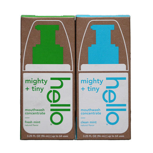 HELLO MOUTHWASH CONCENTRATE 3.25OZ ASST DISPLAY 24CT EXP 12/24/24 NI