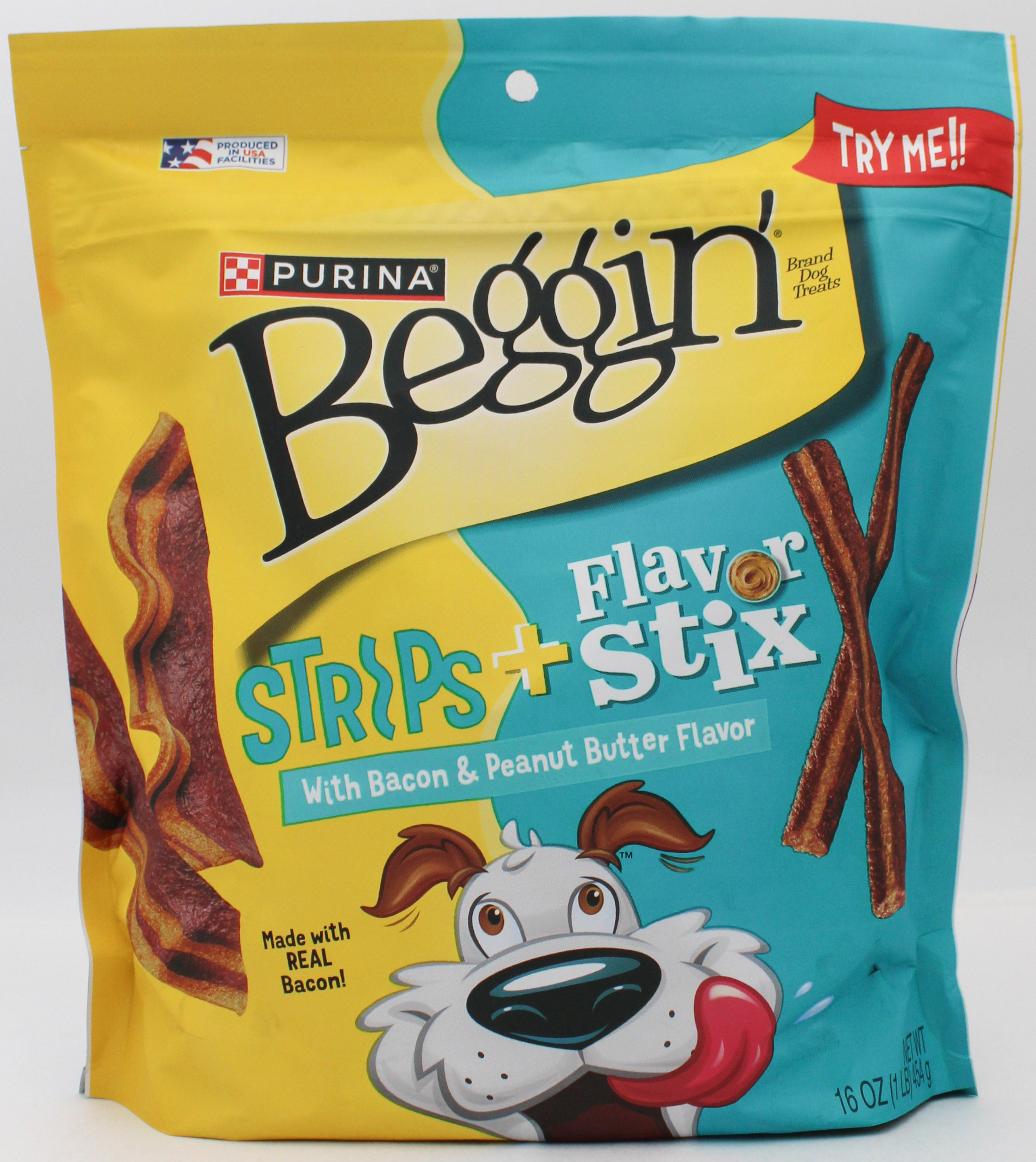 BEGGIN FLAVOR STIX PEANUT BUTTER 16OZ. EXP 8.31.26 NI
