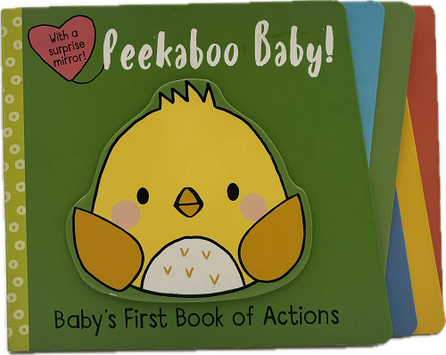 PEEKABOO BABY! - BOARD BOOK 10pgs  PP$7.99 US / $9.99 CAN
