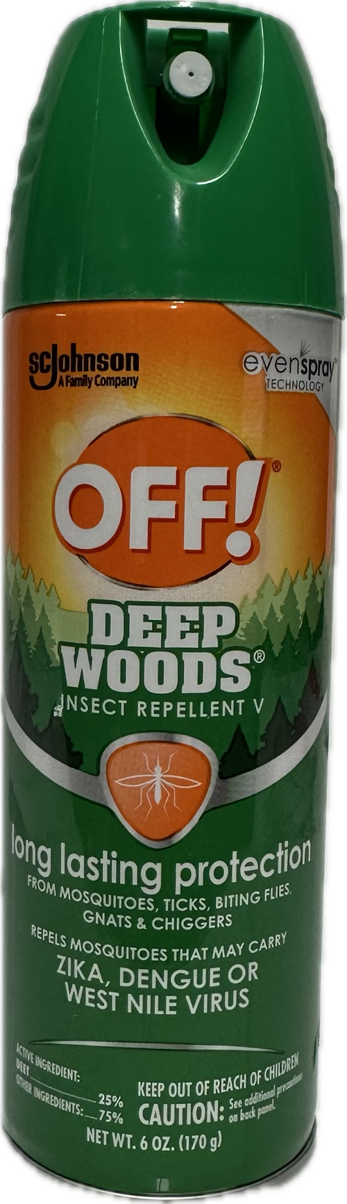 OFF DEEP WOODS AEROSOL 6oz
