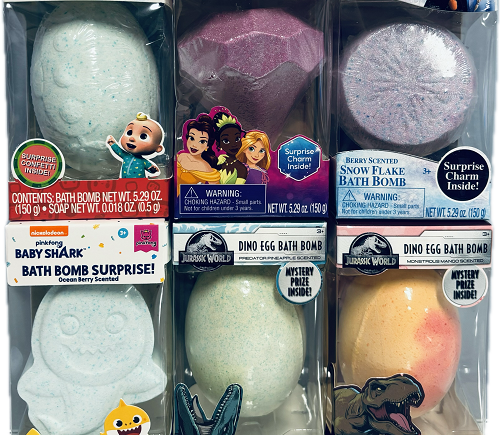 JUMBO SURPRISE BATH BOMB 48CT 5.29oz ASSORTED DISPLAY