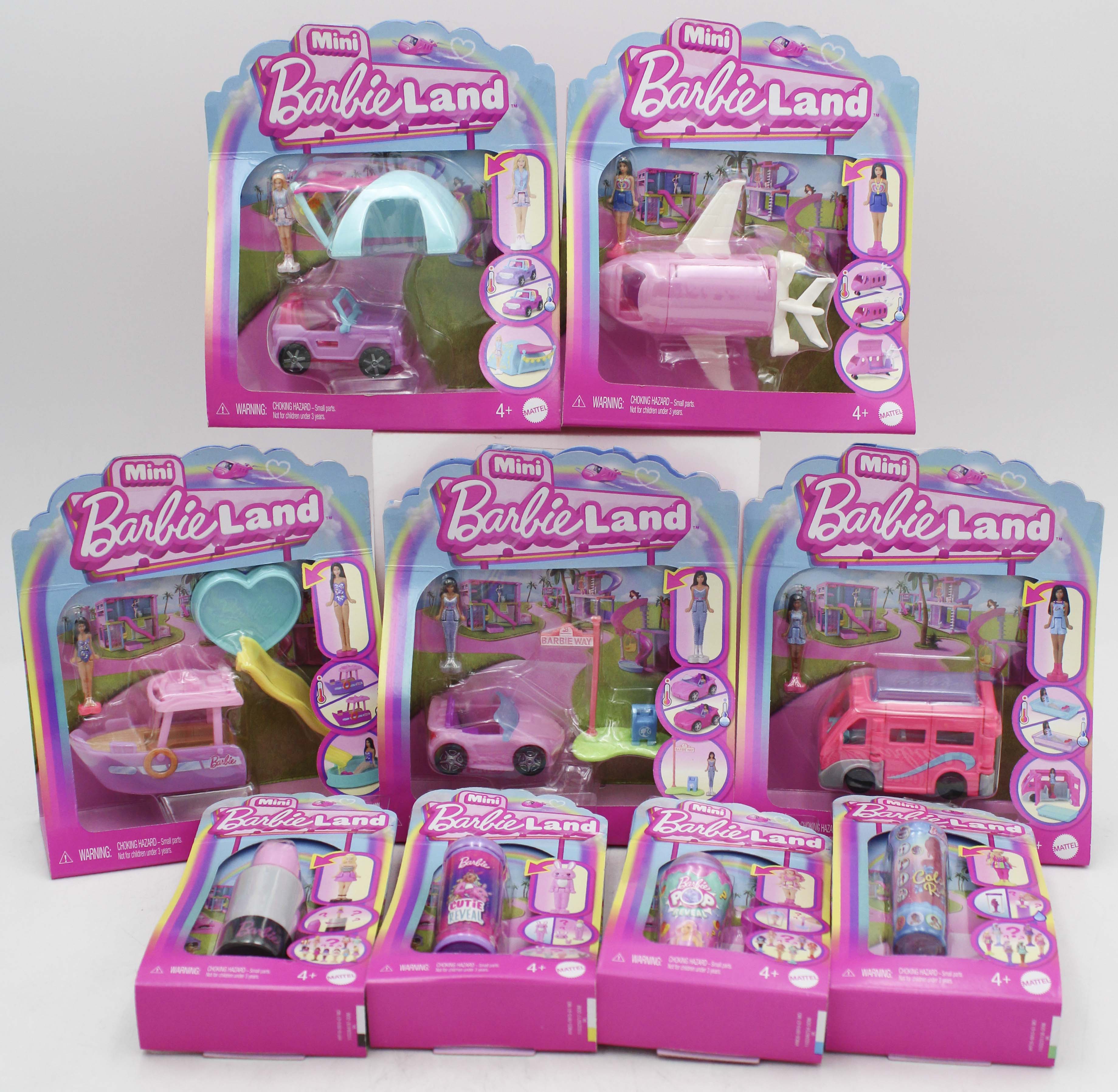 BARBIE MINLAND TRAY 75PC