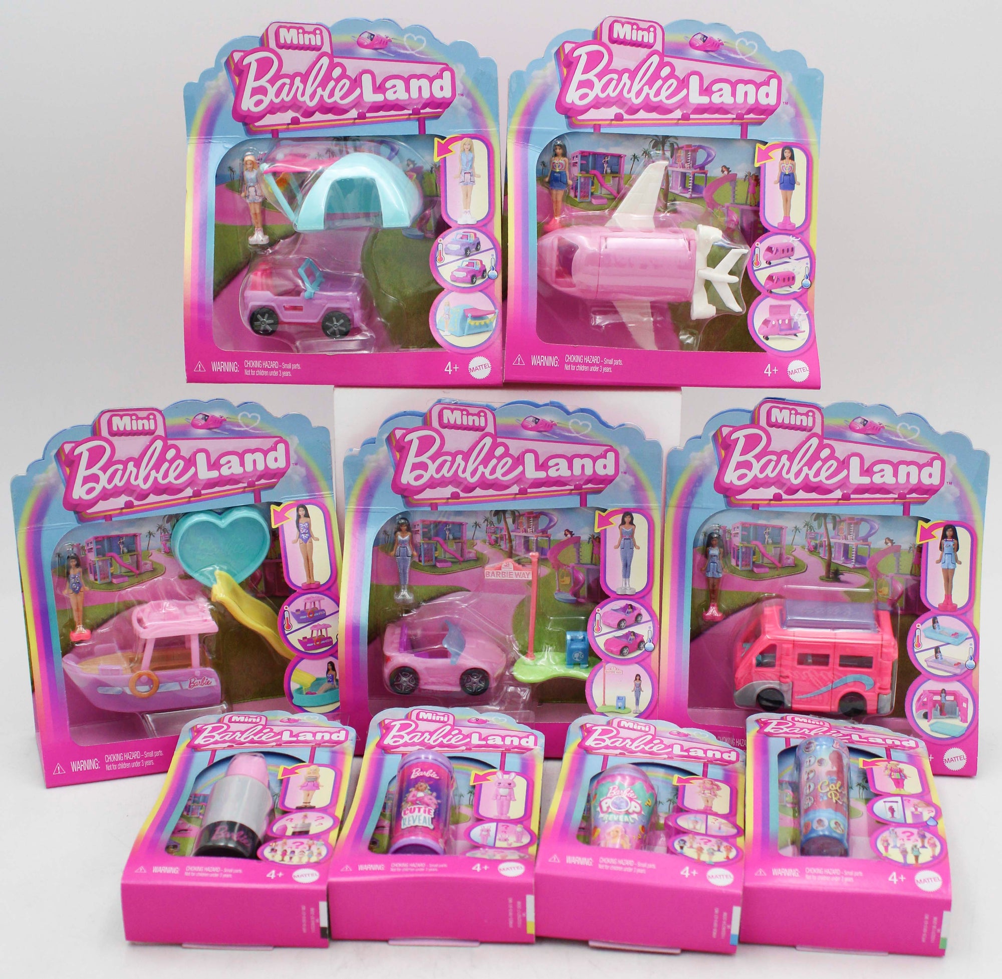 BARBIE MINLAND TRAY 75PC