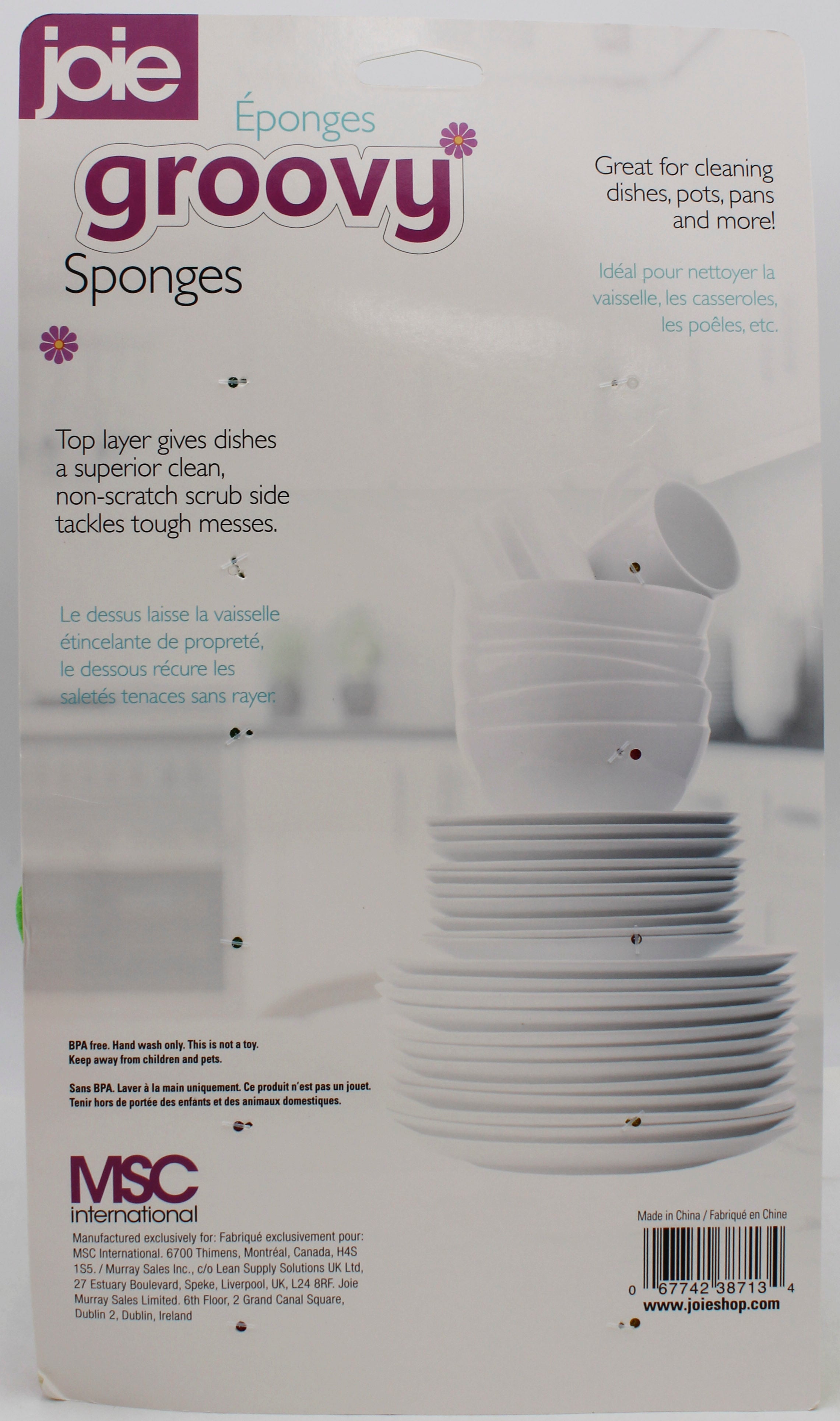 6PC RETRO SPONGES NI