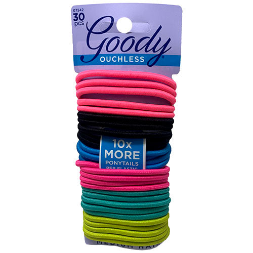Goody Ouchless Hair Elastics 30ct - Wholesale Pack