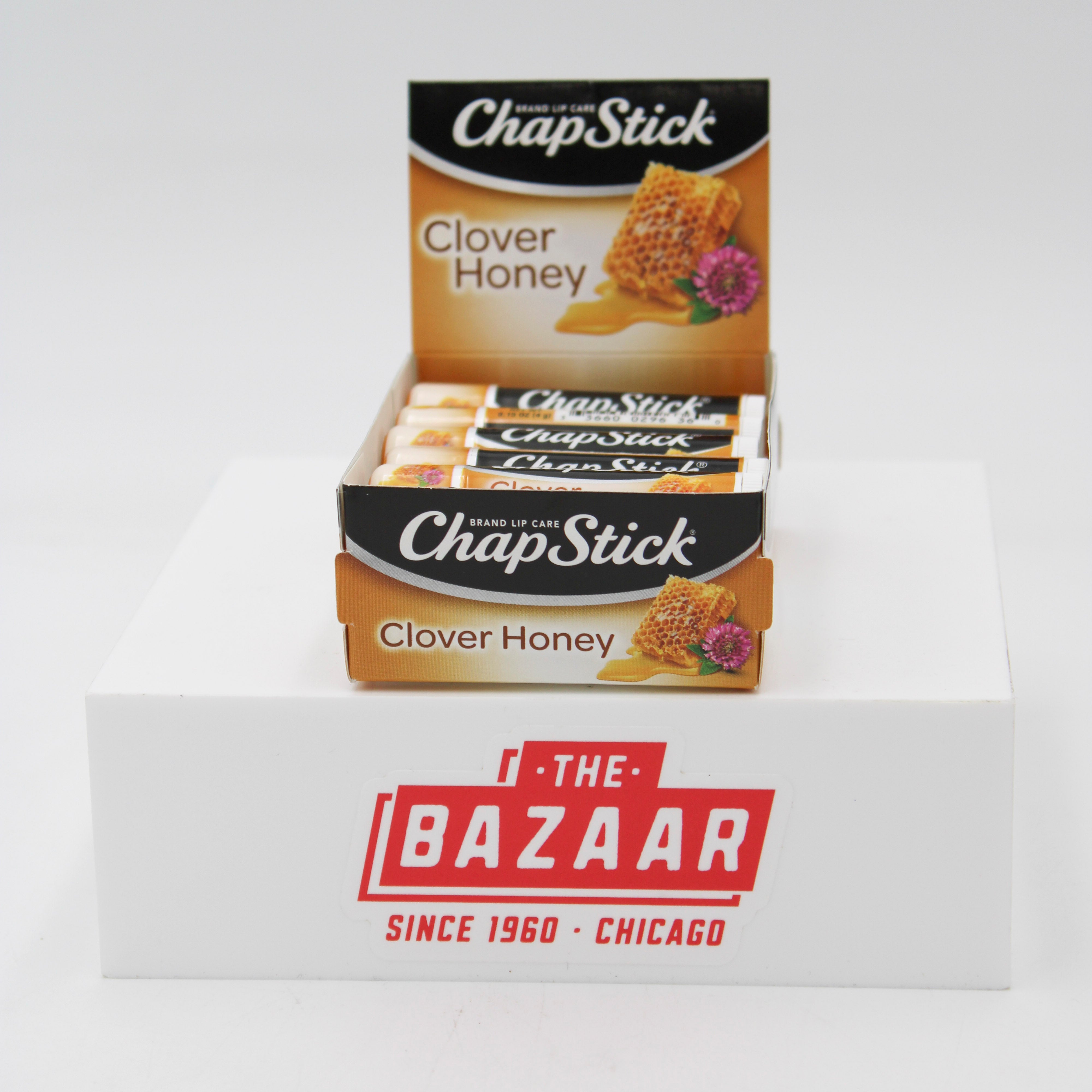 CHAPSTICK CLOVER HONEY 0.15oz EXP 8/31/25
