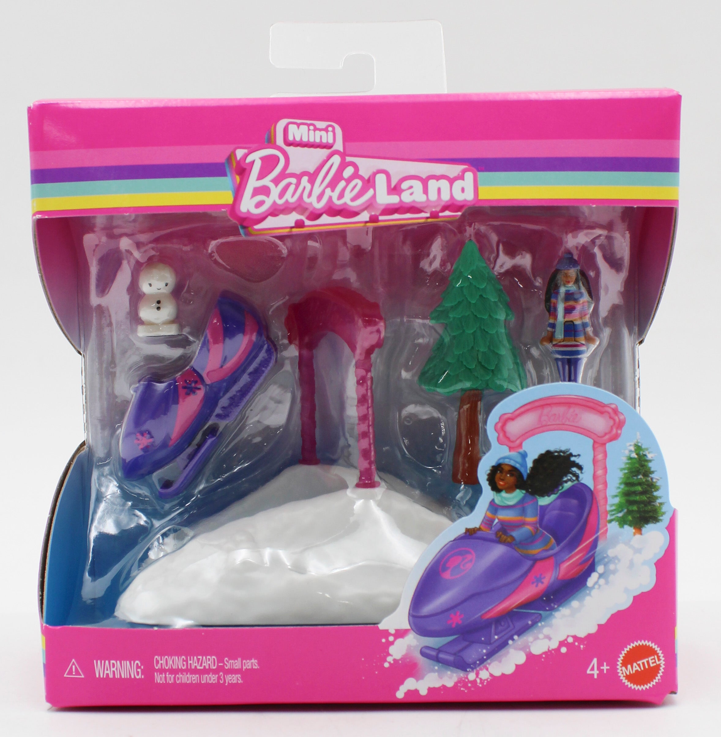 BARBIE MINILAND DOLL & VEHICLE PACK