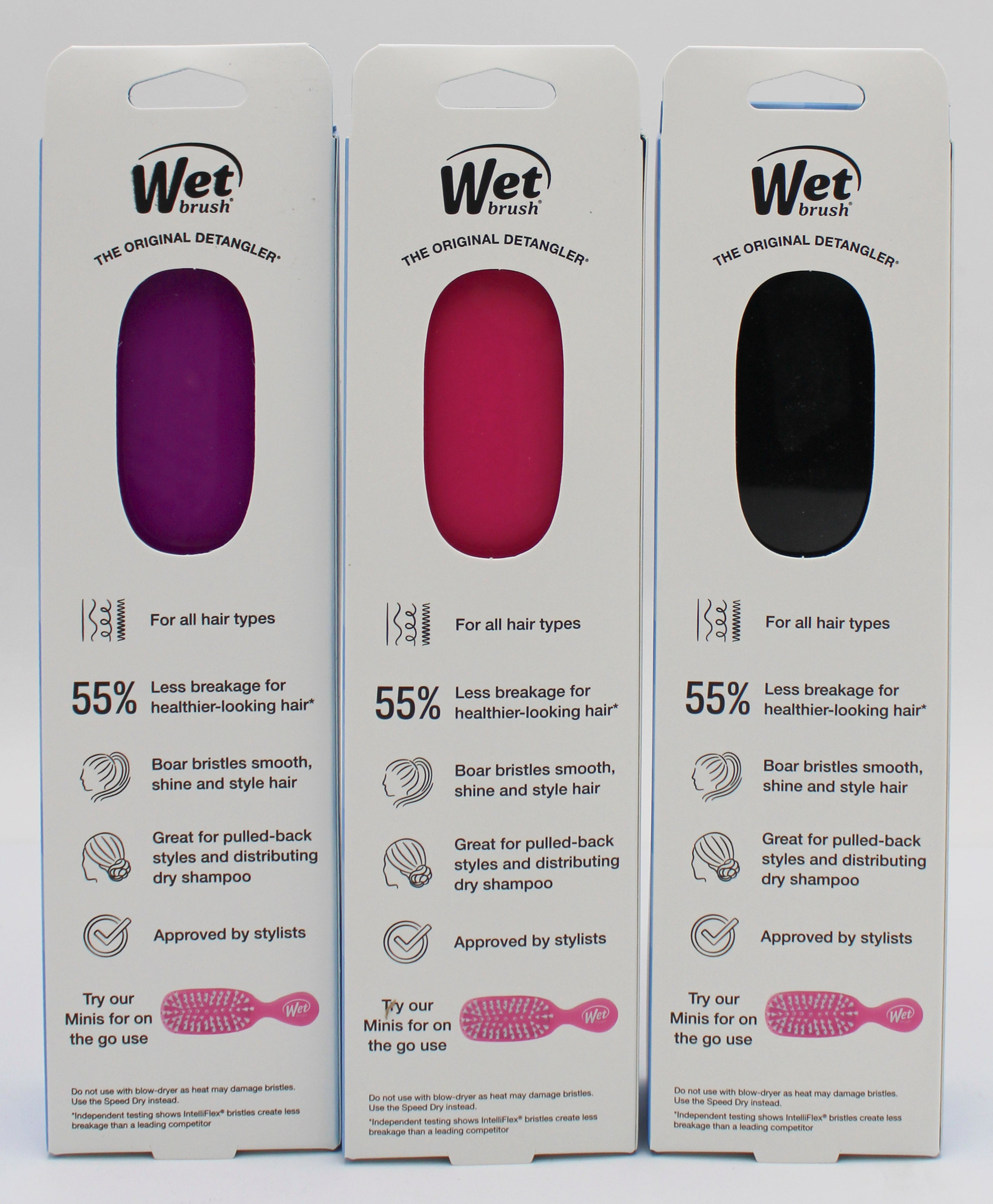 WET BRUSH SMOOTH STYLER 4 ASSTORTED COLORS NI