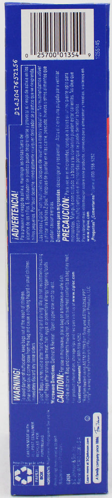 SP ZIPLOC SLIDER STORAGE POWER SHIELD GALLON 18CT