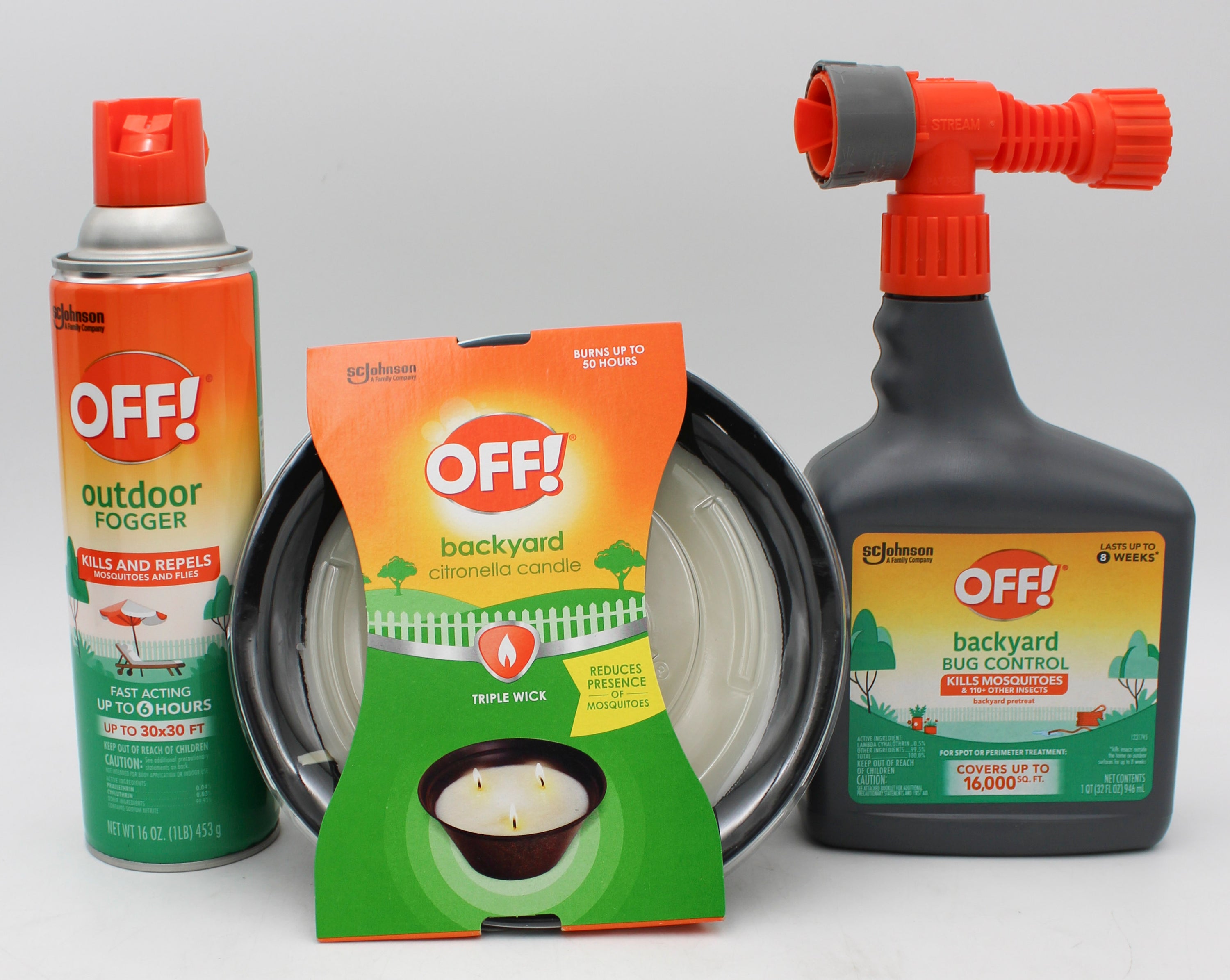 OFF BACKYARD PERIMETER/FOGGER/CANDLE MIXED HALF PALLET