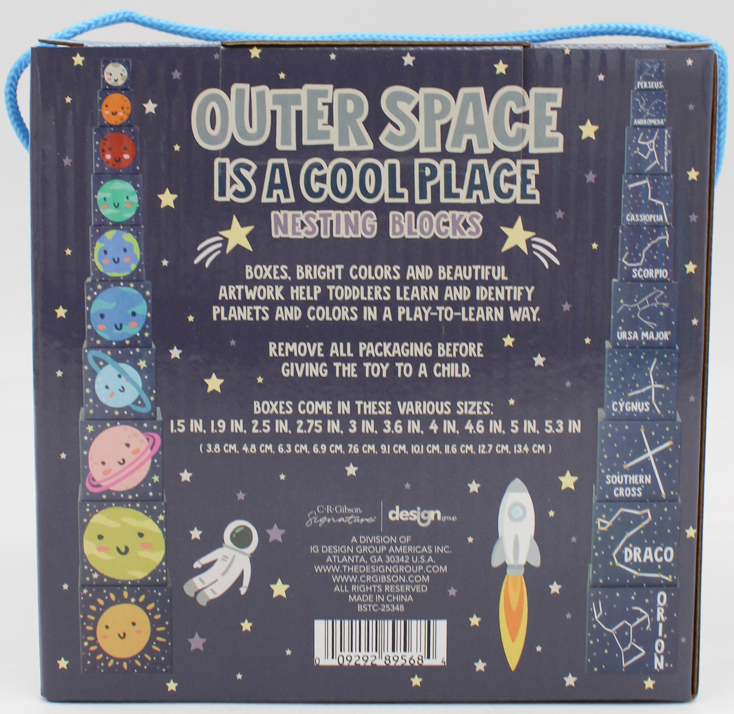 CR GIBSON OUTER SPACE NESTING BOXES