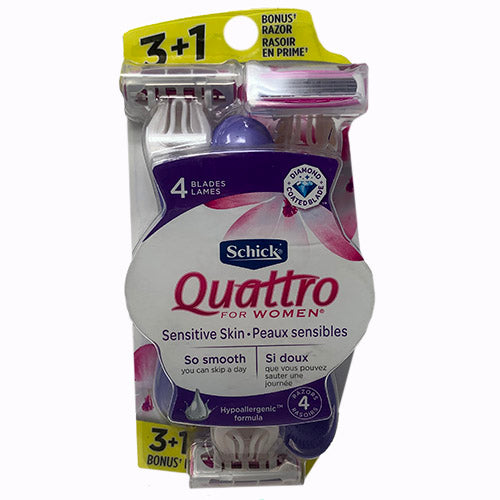 SP SCHCK QTTRO LADYS SHAVER 3CT+1/NI