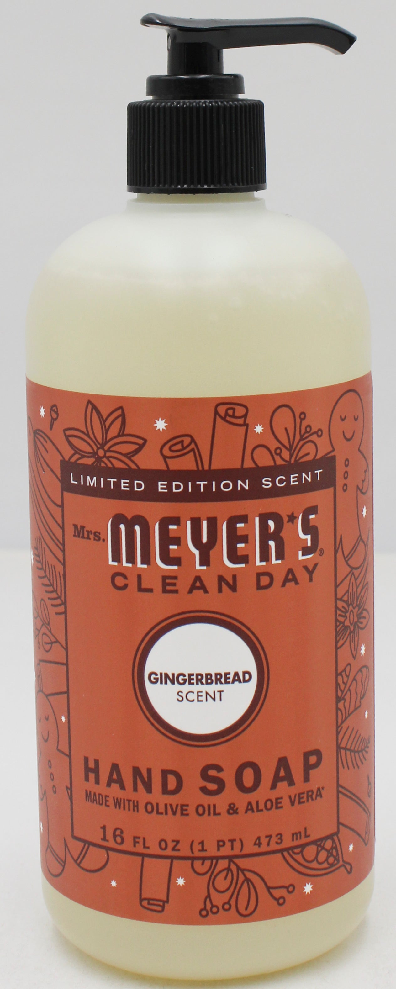 MRS MEYERS HAND SOAP GINGERBREAD 16oz