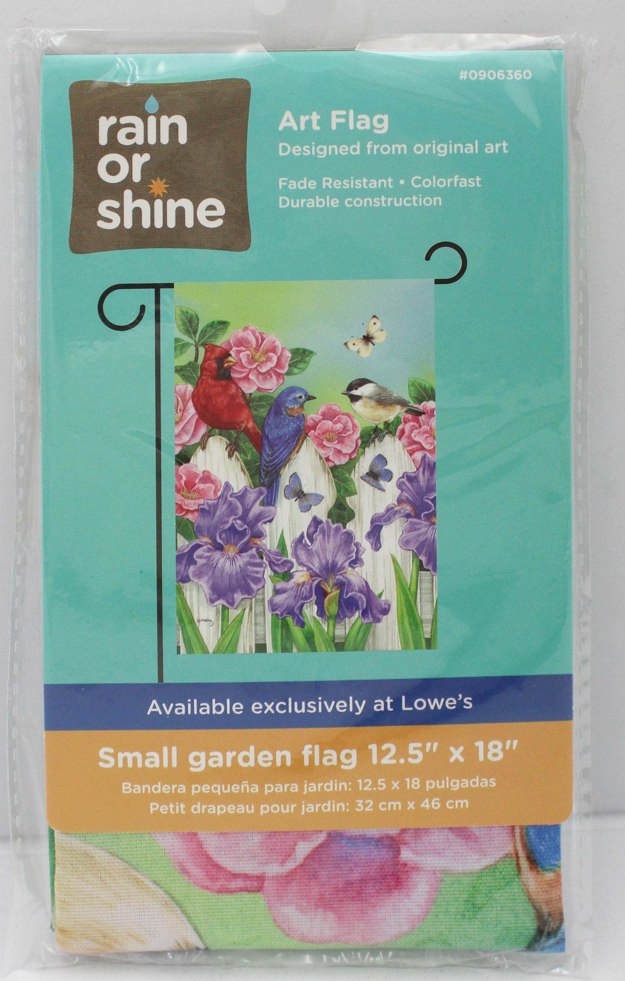 GARDEN FLAG - FENCE FRIENDS 12.5in X 18in