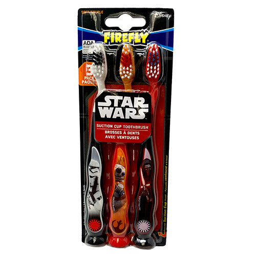 STAR WAR T/BRUSH 3PK-FIRFLY ASST/NI.