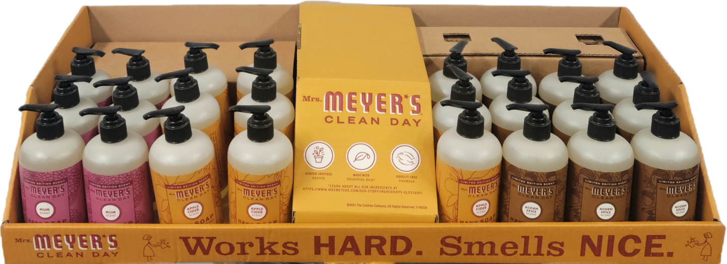 MRS MEYERS ASSORTED HAND SOAP PDQ US