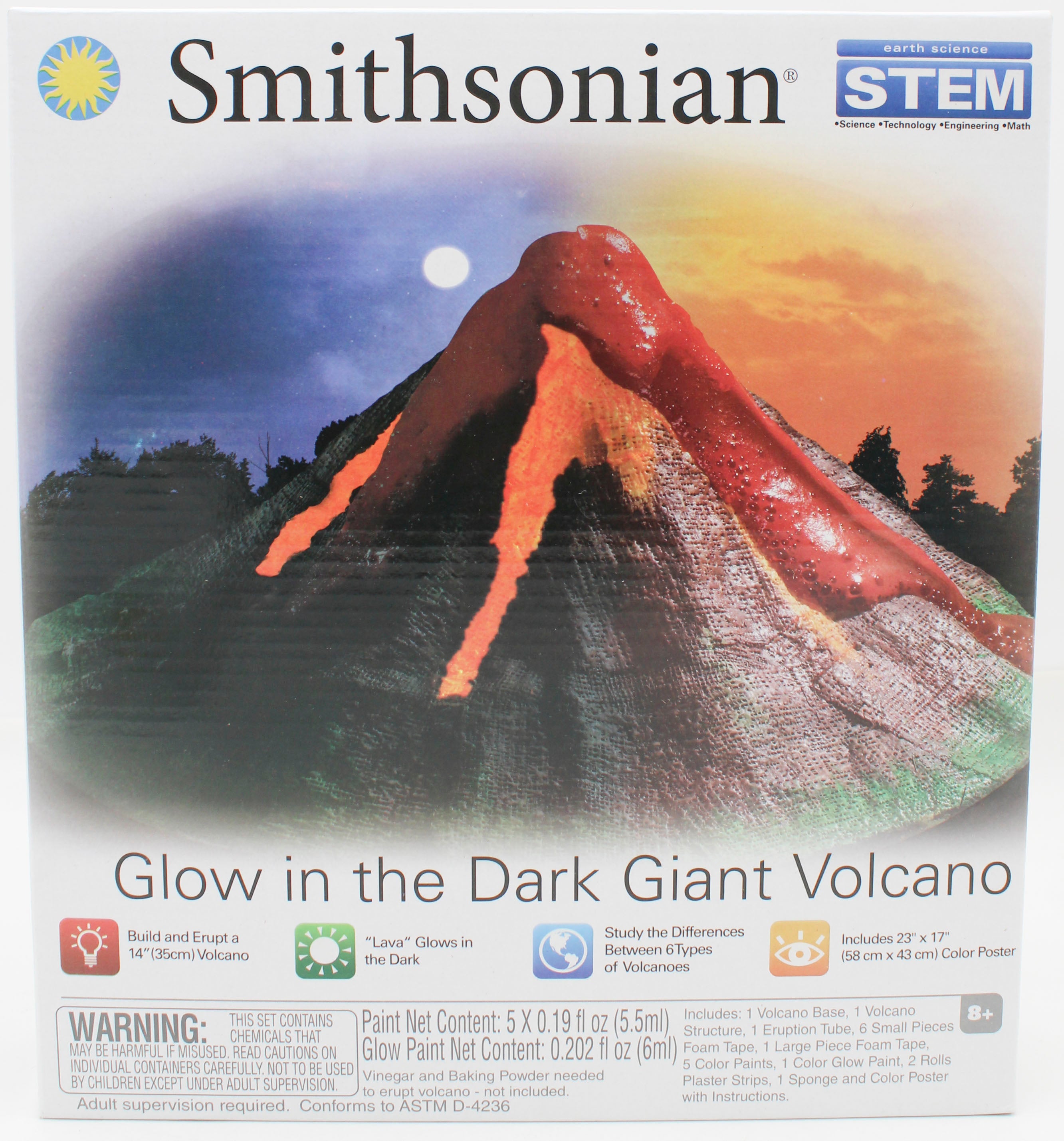 SMITHSONIAN GLO GIANT VOLCANO