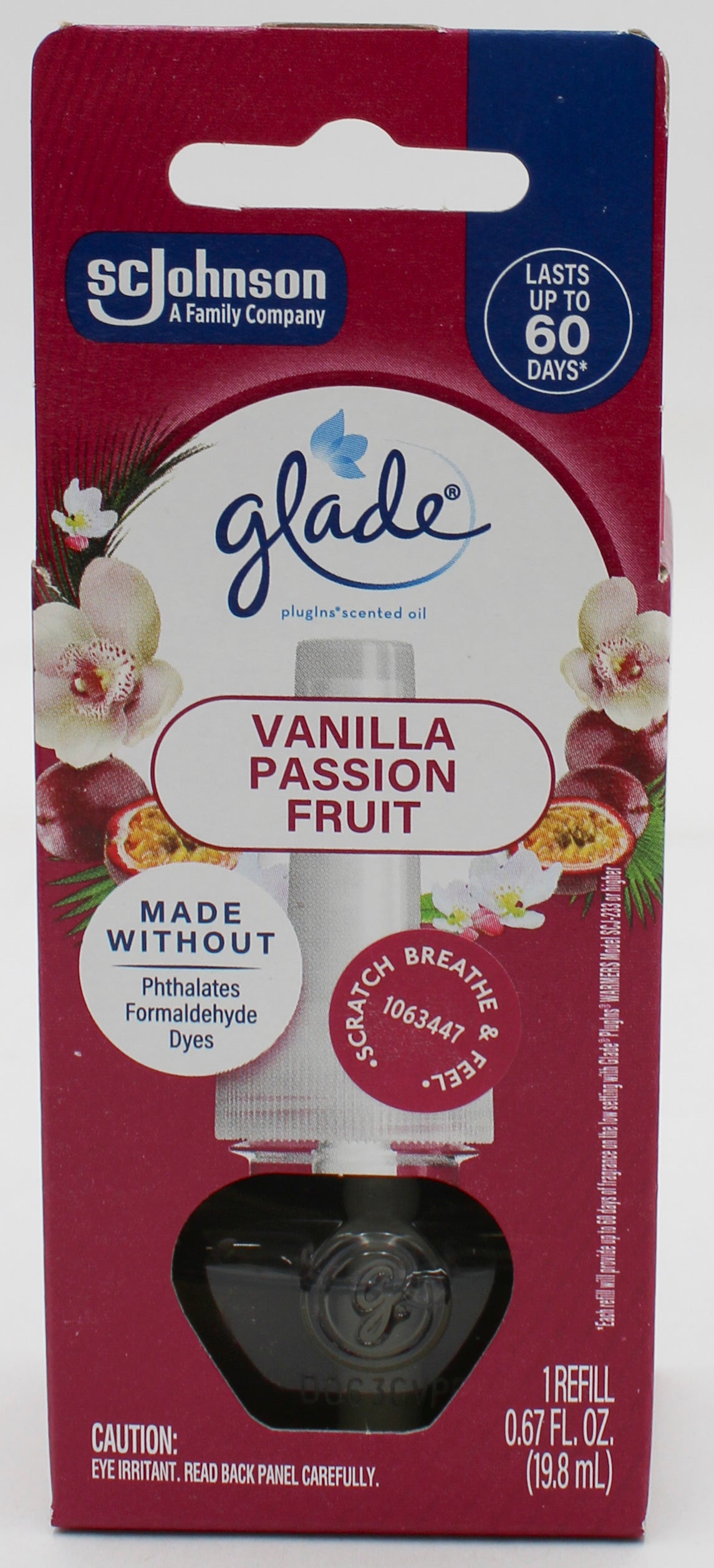GLADE PLUGINS SCENTED OIL VANILLA PASSION FRUIT 1ct 0.67oz