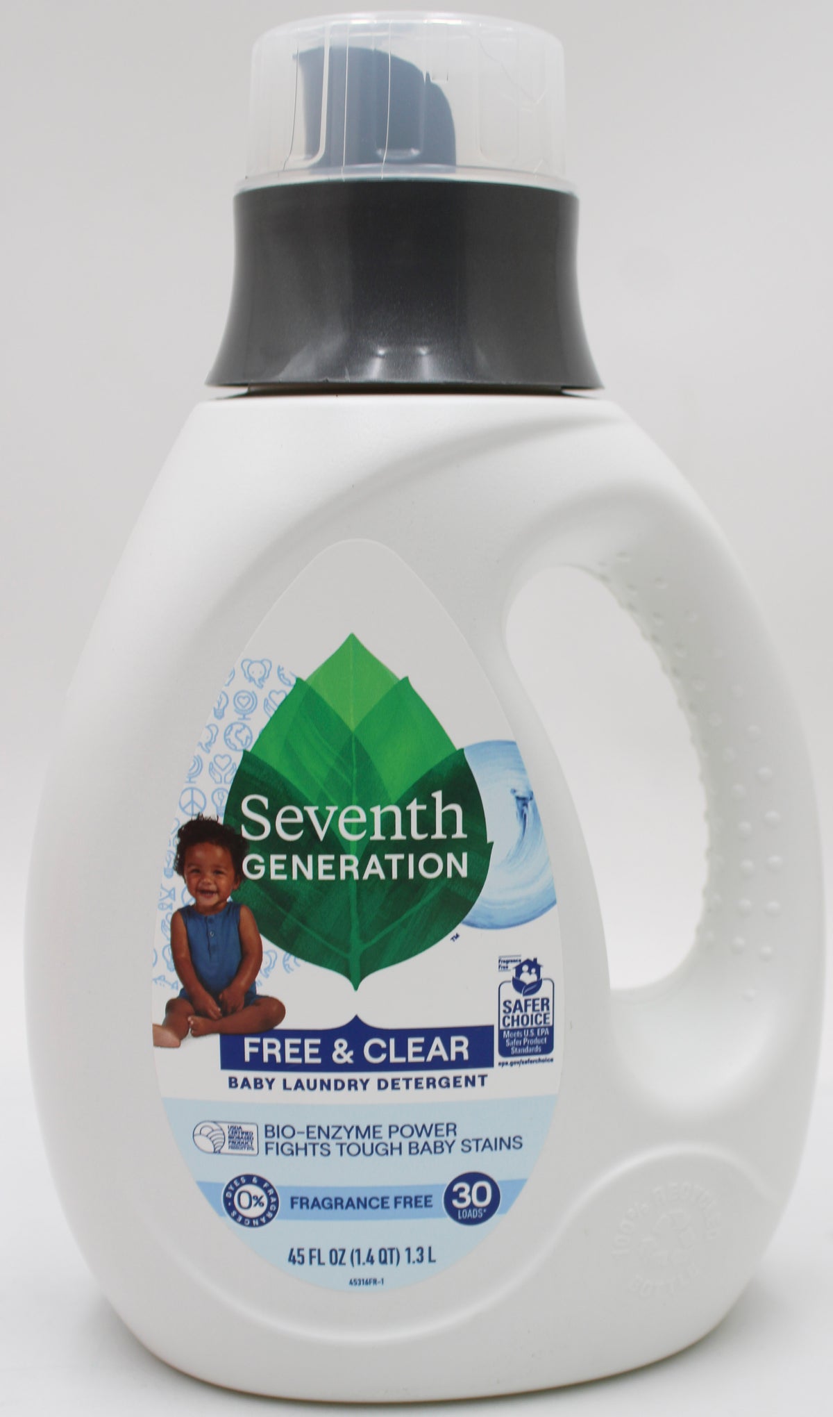SEVENTH GENERATION BABY DETERGENT LIQUID 45oz