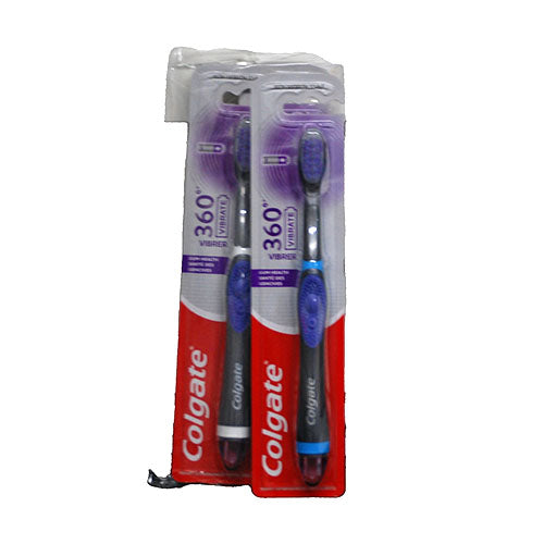 COLGATE VIBRATING TOOTHBRUSH PACKS SINGLE CT BRUSHES SOFT NI