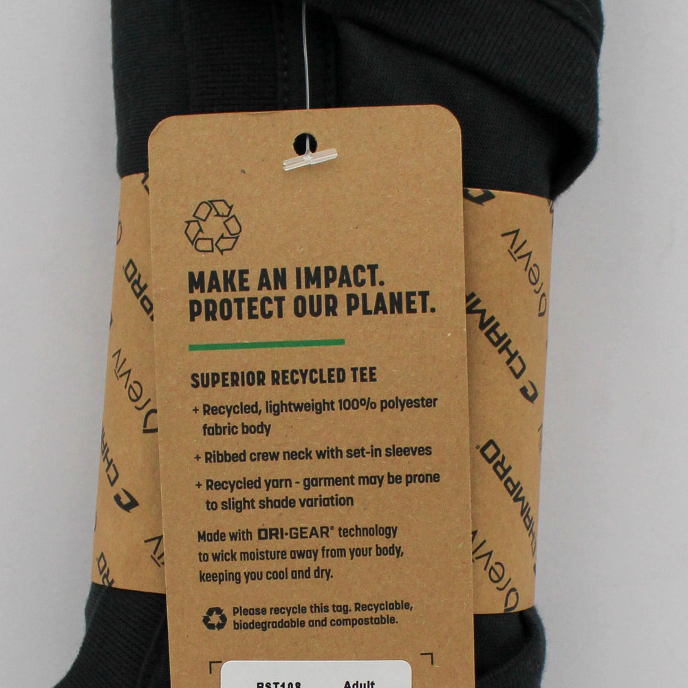 T-SHIRT - ADULT - BLACK - S