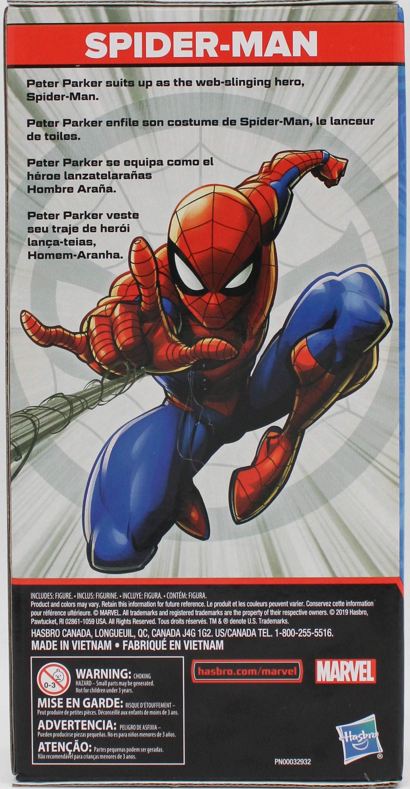 MARVEL 10" FIGURE - SPIDERMAN