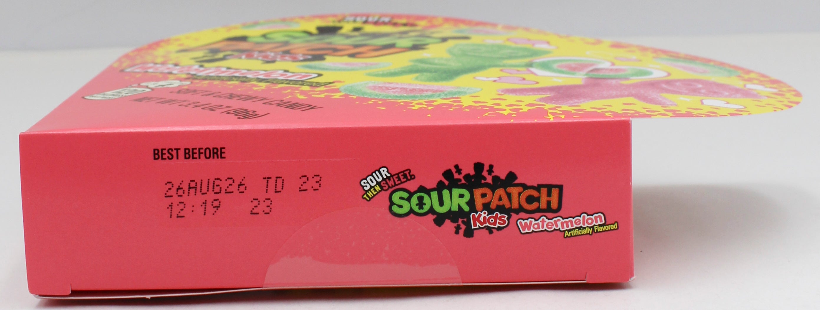 SOUR PATCH KIDS WATERMELON HEART 3.4 Oz BB 8/26/26
