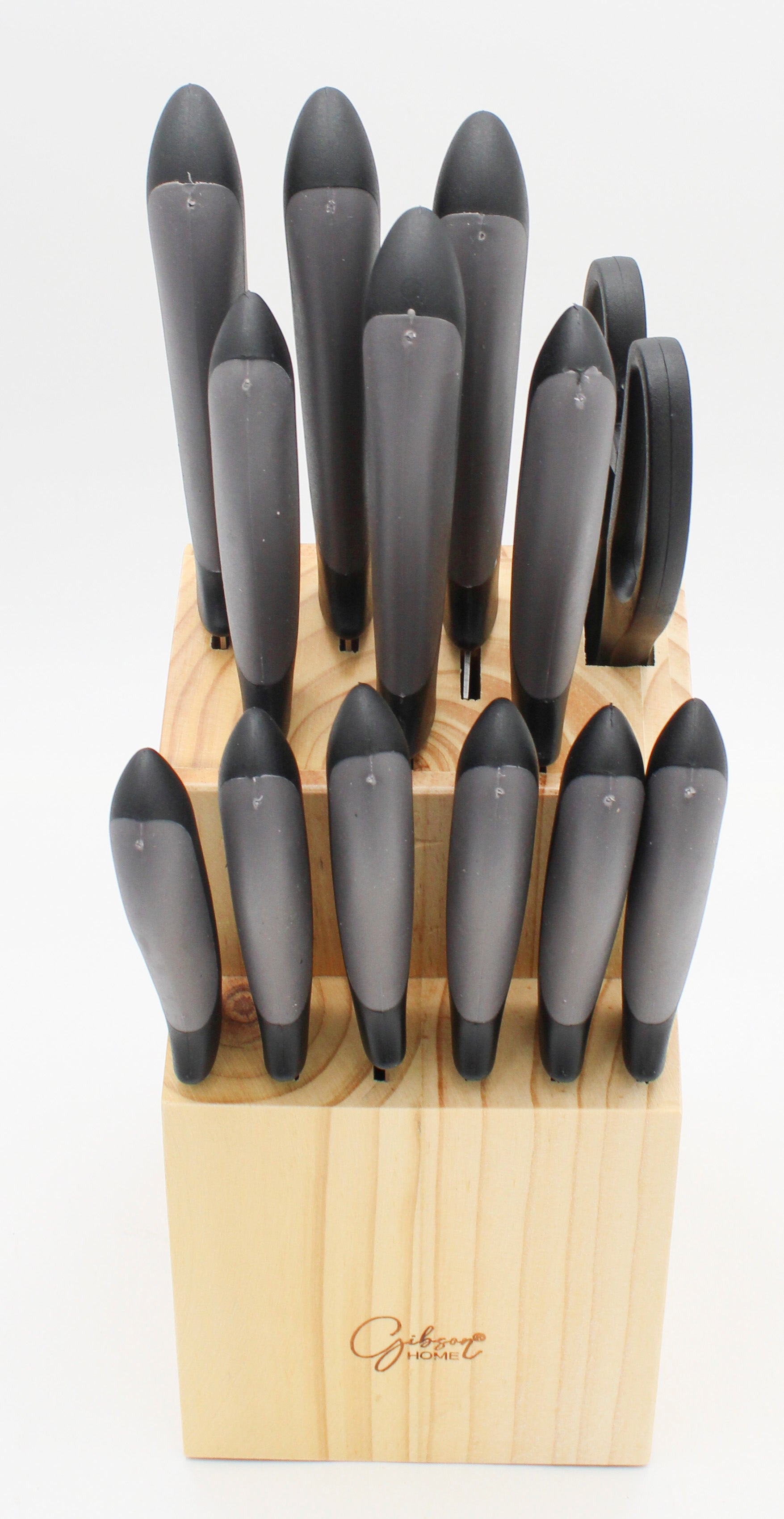 GIBSON HOME STAINLESS STEEL KNIFE SET 14pc NI