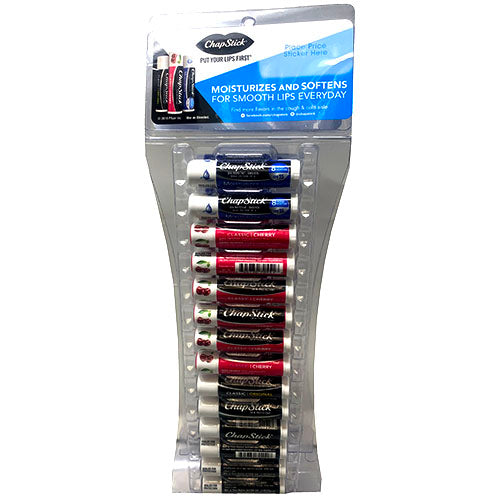 CHAPSTCK .15oz(12/21)ASST DSPLY