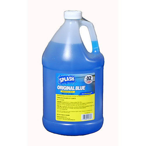 SPLASH WINDSHIELD WASH 1 GALLON +32F-ORIGINAL BLUE
