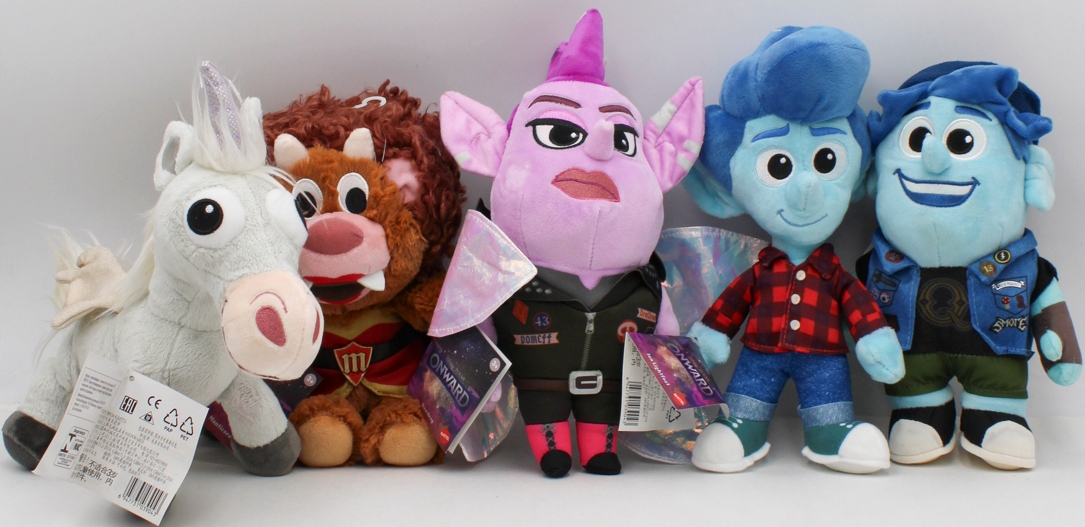 DISNEY PIXAR ONWARD BASIC PLUSH ASSORTED