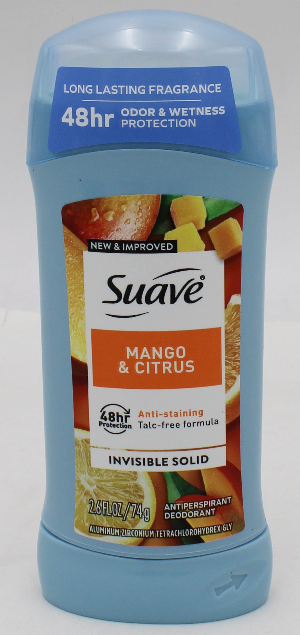 SUAVE INVISIBLE SOLID MANGO & CITRUS 2.6z