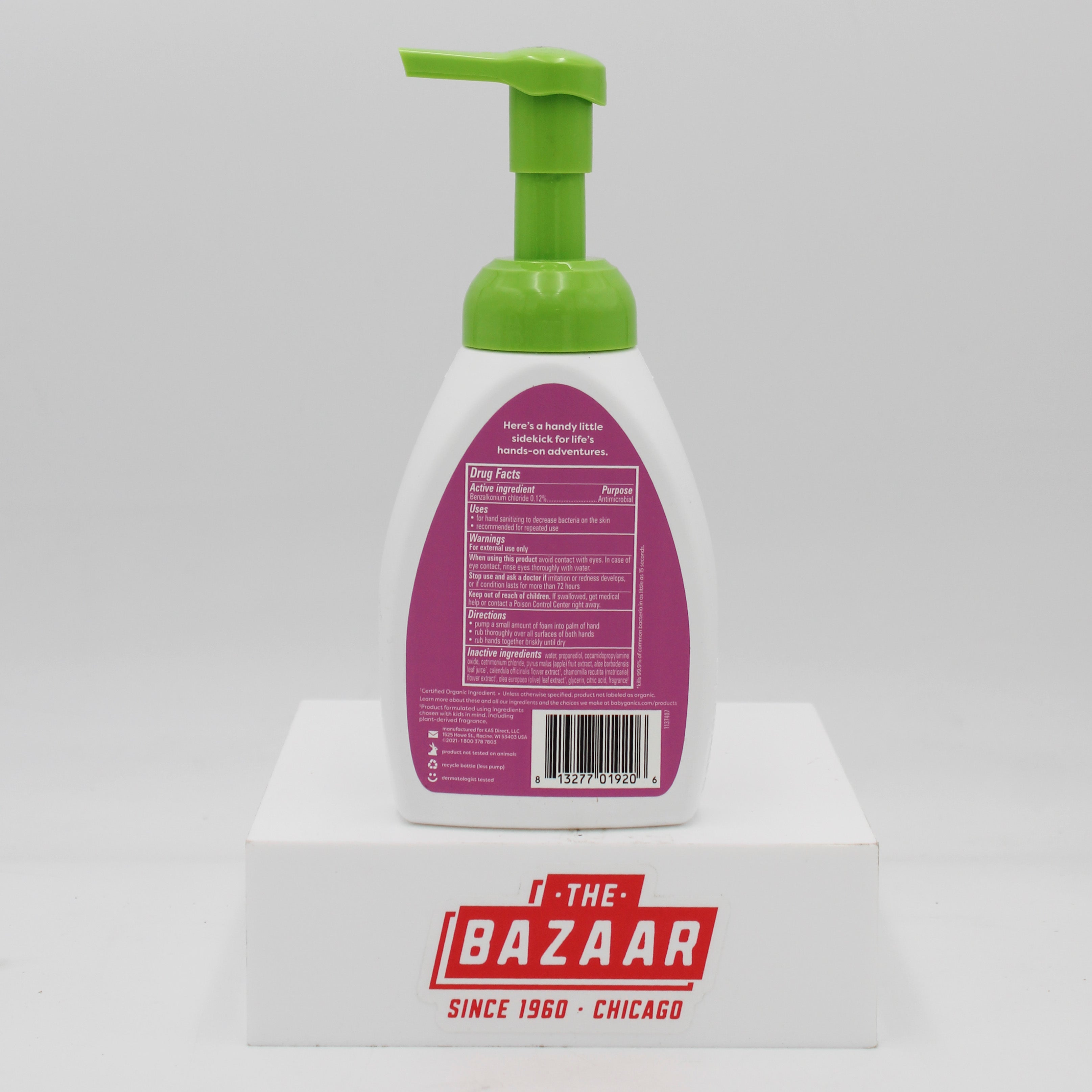 BABYGANICS KIDS HAND SANITIZER BERRY BERRY 8.45oz US EXP.08/26