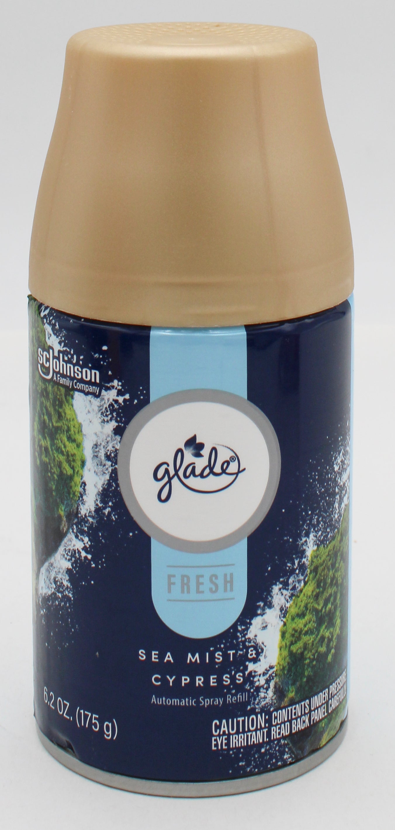 GLADE AUTOMATIC SPRAY REFILL FRESH SEA MIST & CYPRESS 6.2oz US