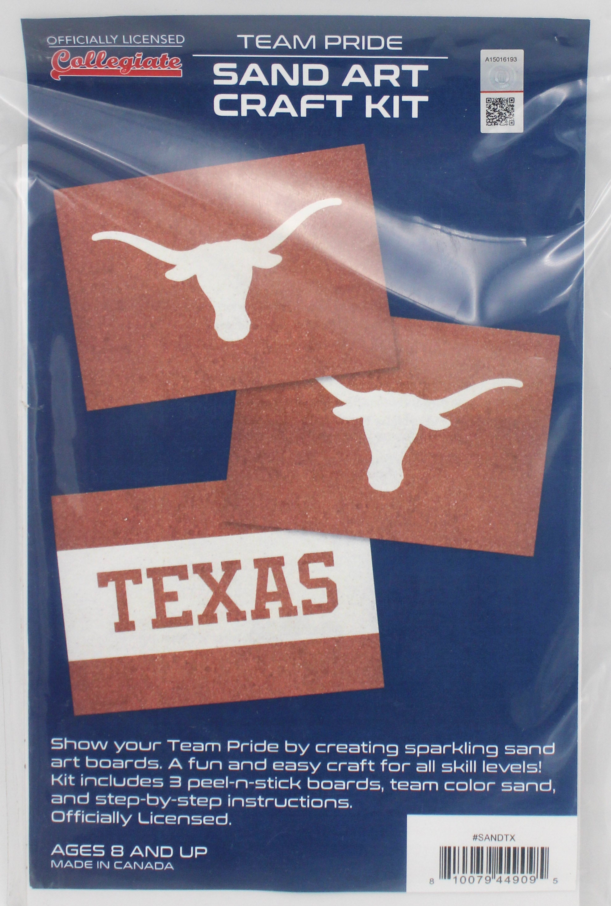 NCAA TEXAS LONGHORNS SAND ART CRAFT KIT