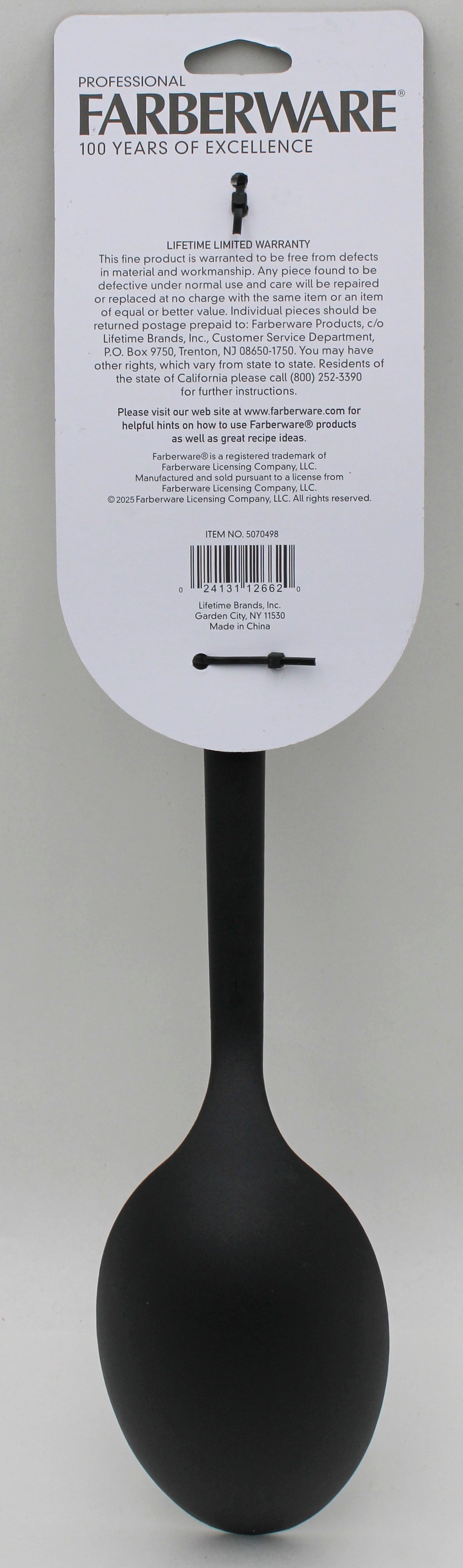 FARBERWARE PRO 2 BASTING SPOON NI