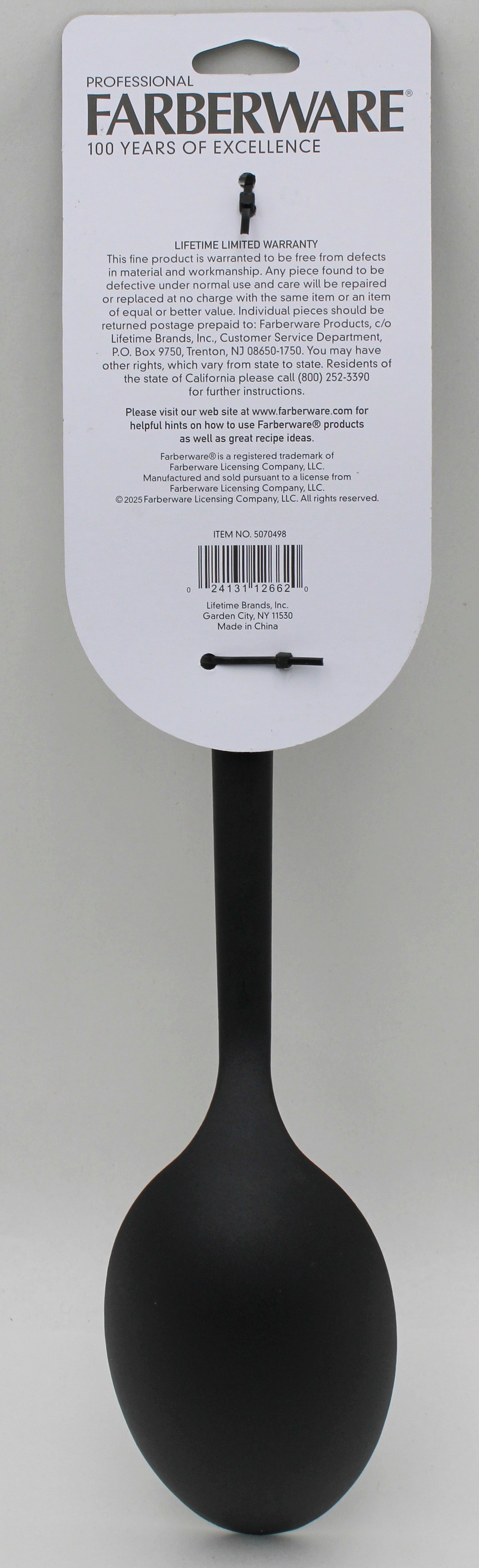 FARBERWARE PRO 2 BASTING SPOON NI