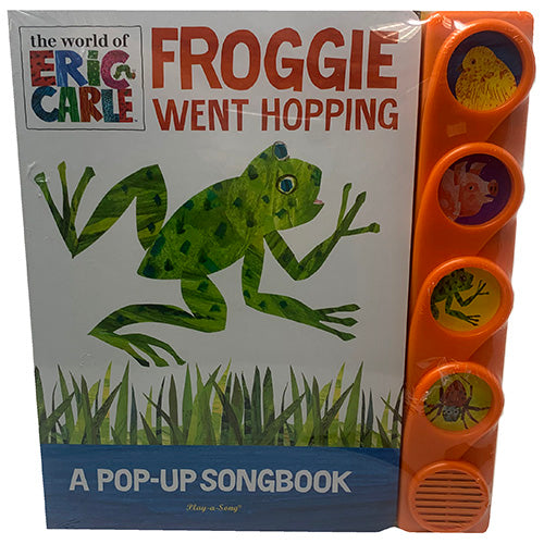 POP UP SONG BOOK-ERIC CARLE FROGGIE